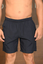 Bermuda Masculina Ogochi Casual Resort Tela Azul Escuro