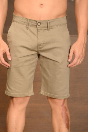 Bermuda Masculina Ogochi Essencial Tradicional Bolso Faca Prata