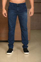 Calça Masculina Ogochi Jeans Concept Slim 5 Pockets Jeans Escuro