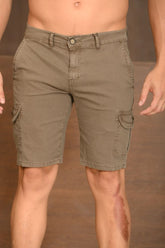 Bermuda Masculina Ogochi Concept Cargo Marrom