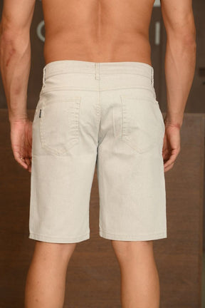 Bermuda Masculina Ogochi Essencial Bolso Faca Cinza