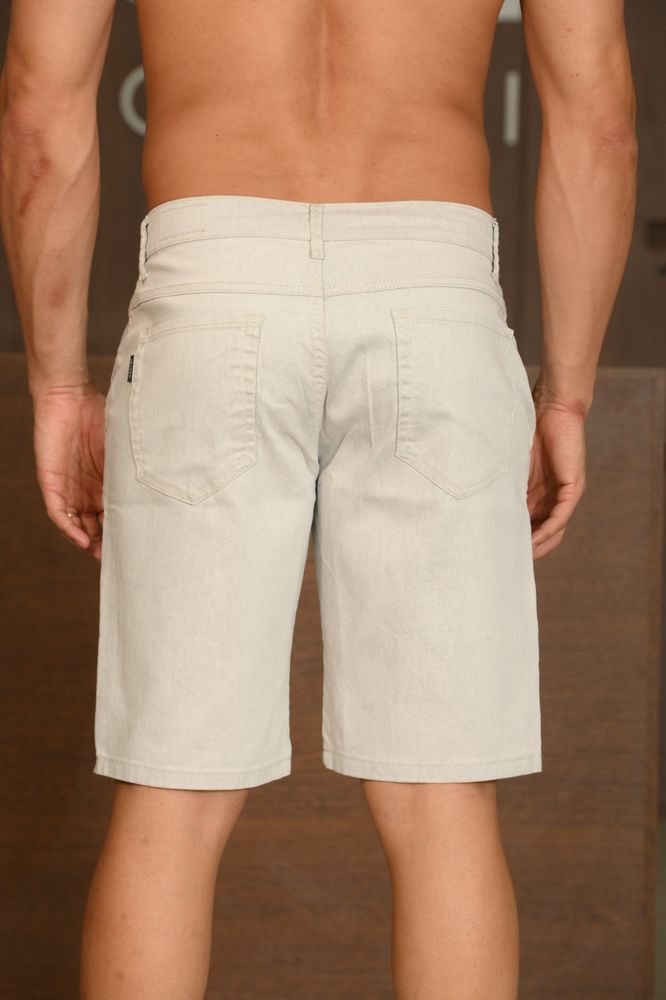Bermuda Masculina Ogochi Essencial Bolso Faca Cinza