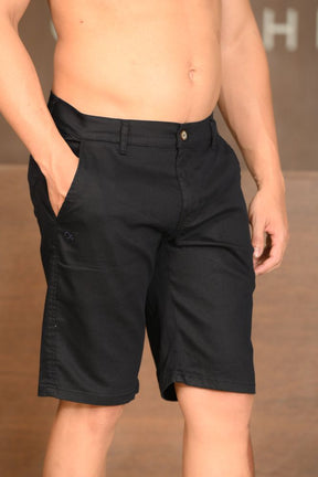 Bermuda Masculina Ogochi Essencial Bolso Faca Marinho Escuro