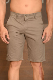 Bermuda Masculina Ogochi Essencial Bolso Faca Cinza