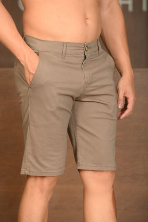 Bermuda Masculina Ogochi Essencial Bolso Faca Cinza