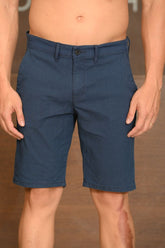 Bermuda Masculina Ogochi Essencial Bolso Faca Azul Marinho