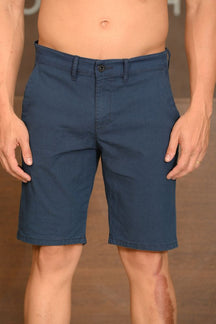 Bermuda Masculina Ogochi Essencial Bolso Faca Azul Marinho