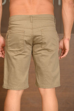 Bermuda Masculina Ogochi Essencial Tradicional Bolso Faca Prata