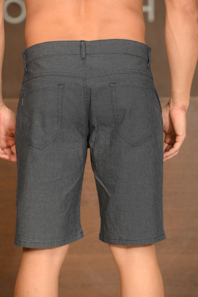 Bermuda Masculina Ogochi Essencial Bolso Faca Azul Marinho