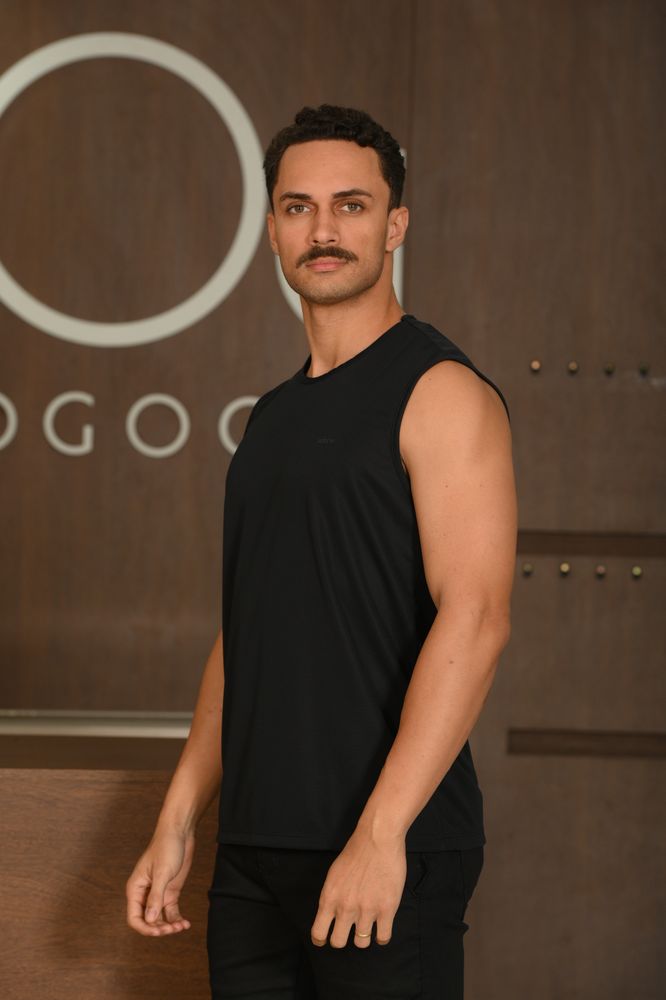 Regata Masculina Ogochi Sport Slim Preta