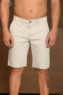 Bermuda Masculina Ogochi Essencial Bolso Faca Cinza