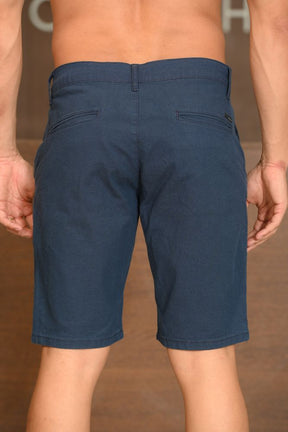 Bermuda Masculina Ogochi Essencial Bolso Faca Azul Marinho